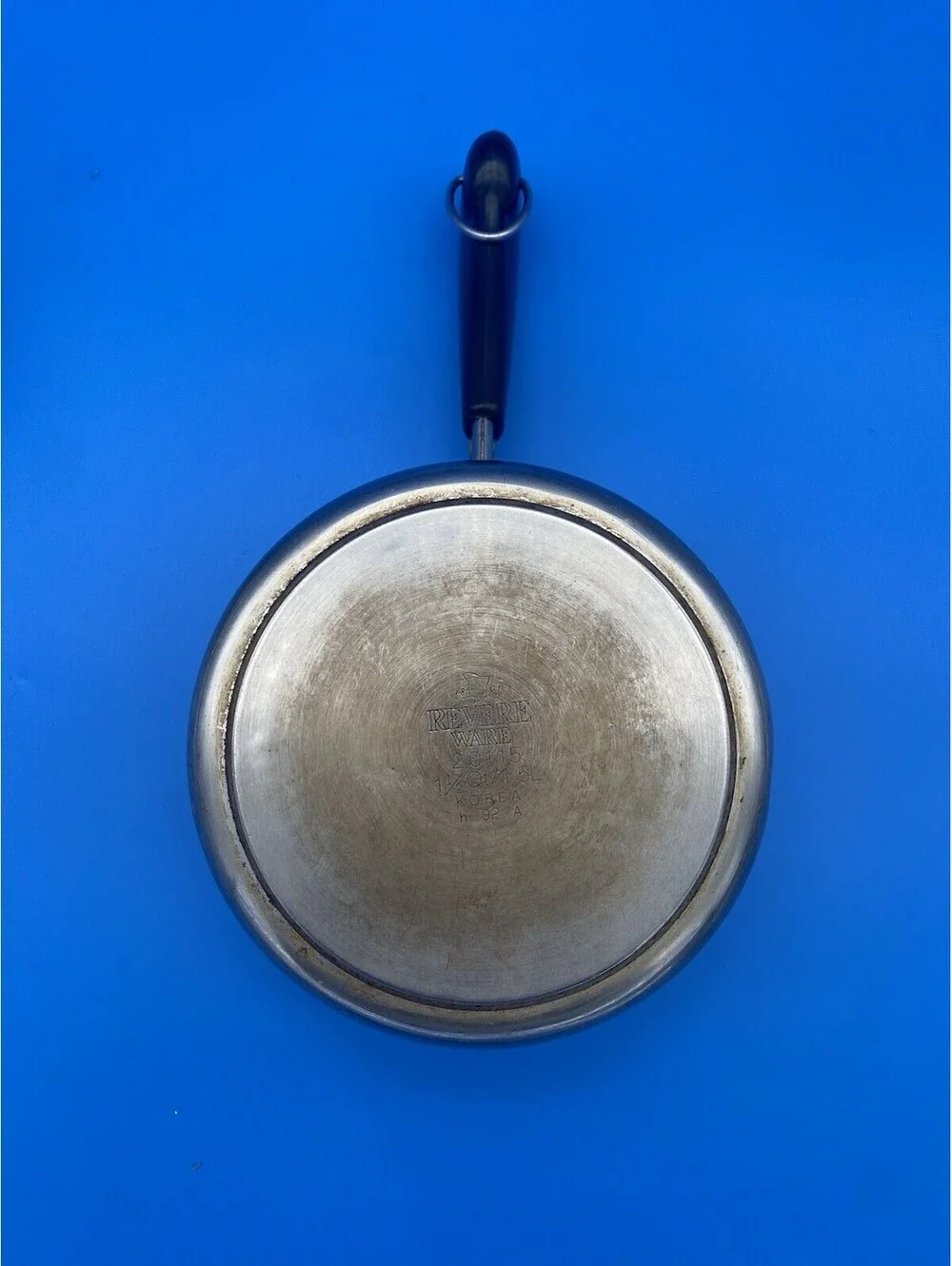 Revere Ware 1.5 Qt. Disc Bottom Saucepan w/ Lid - #h92A